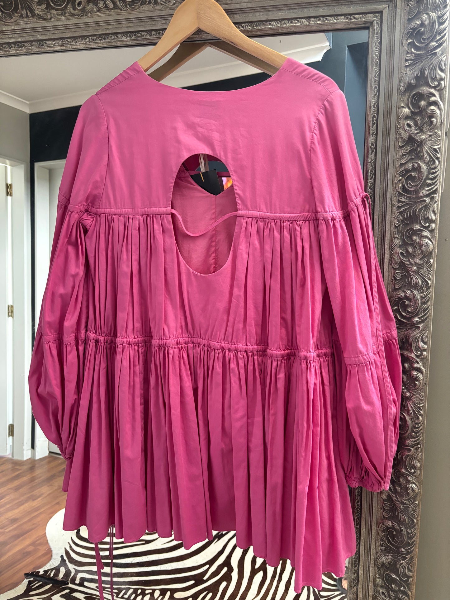 Aje Pink Mini Dress/ Top RRP $500-600