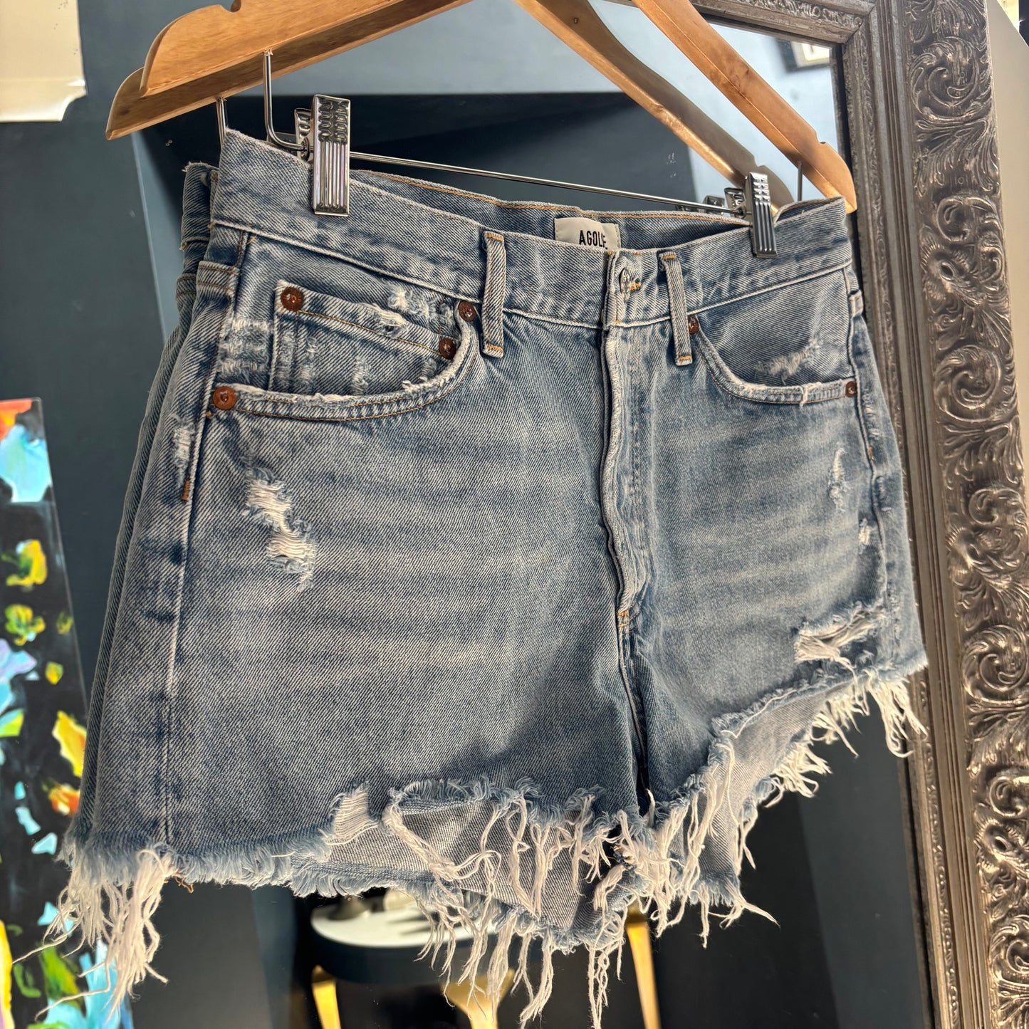 AGOLDE Loose Cut Off Short  RRP $289