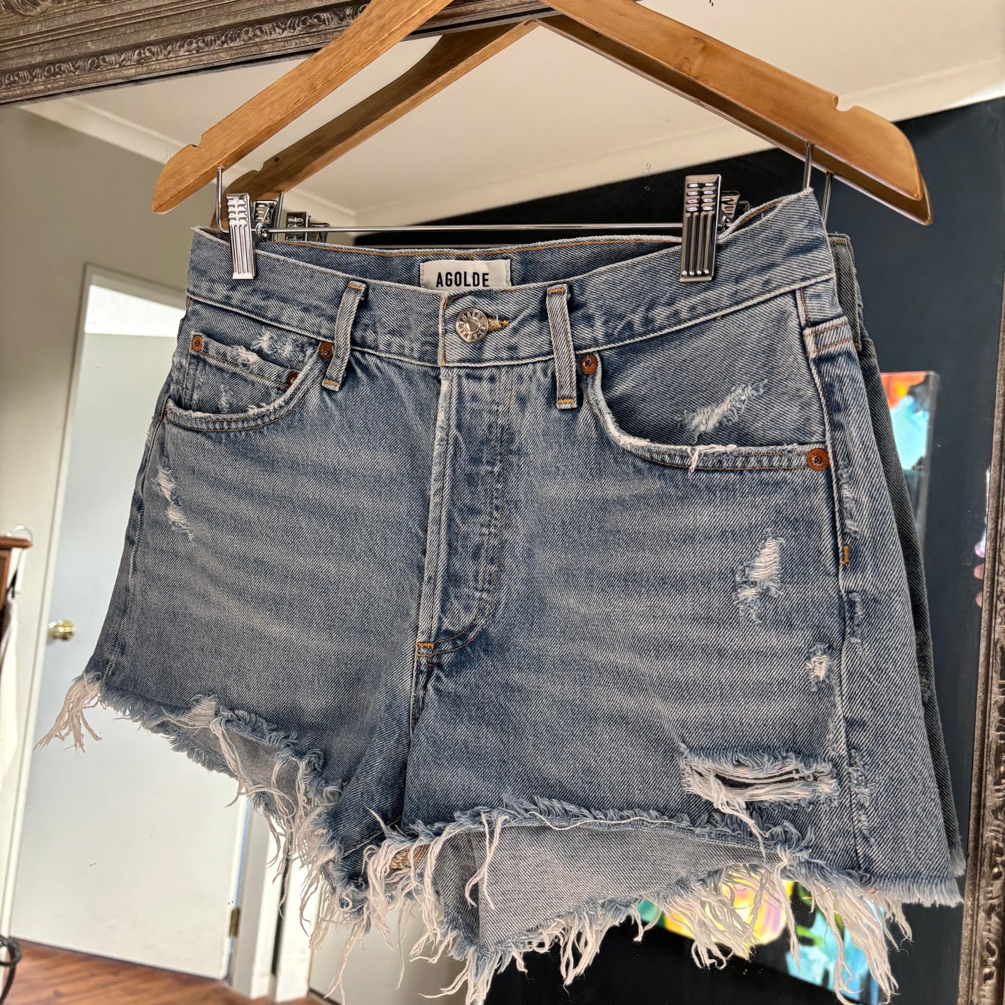 AGOLDE Loose Cut Off Short  RRP $289