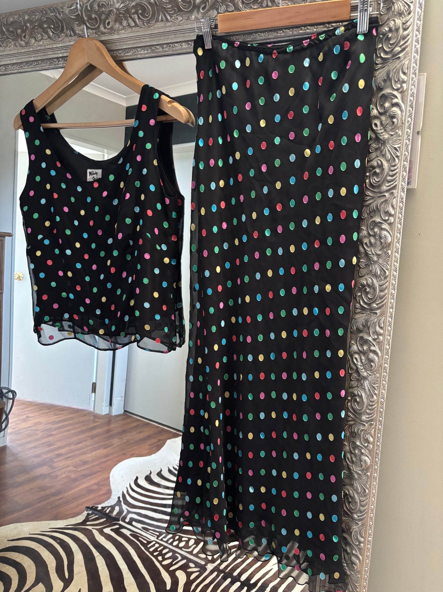 Vintage Pure Silk Set