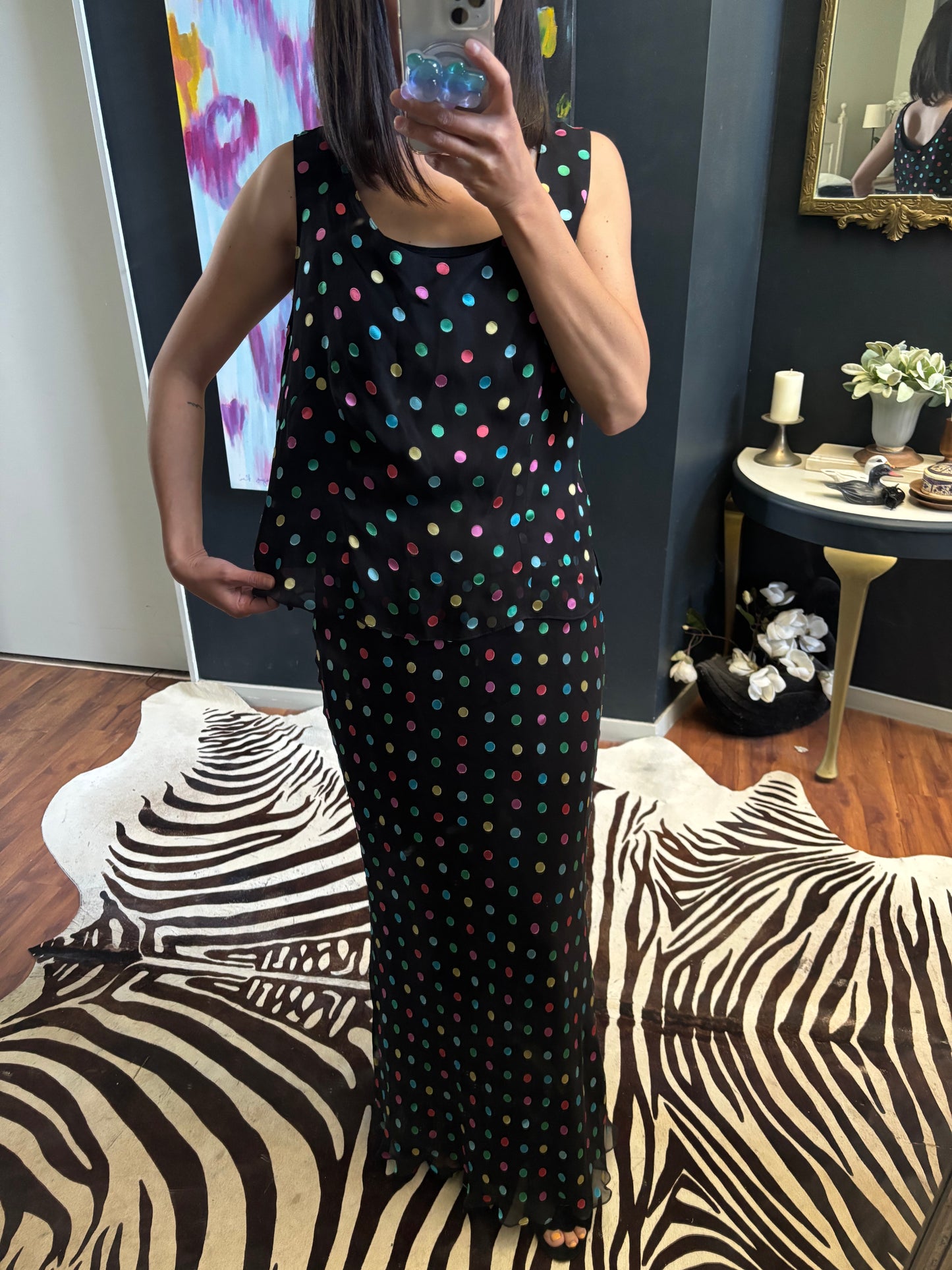 Vintage Pure Silk Set