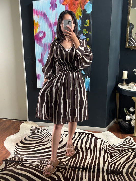 COUNTRY ROAD Silk Blend Dress