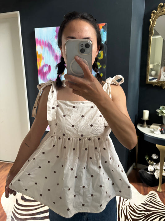 SEED Polka Dot top