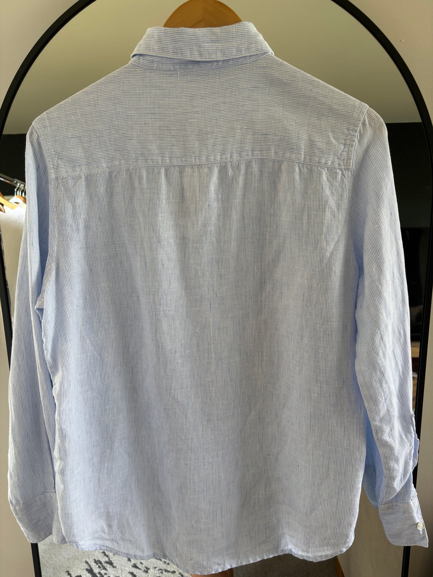 STATUS ANXIETY Linen Boxy fit shirts