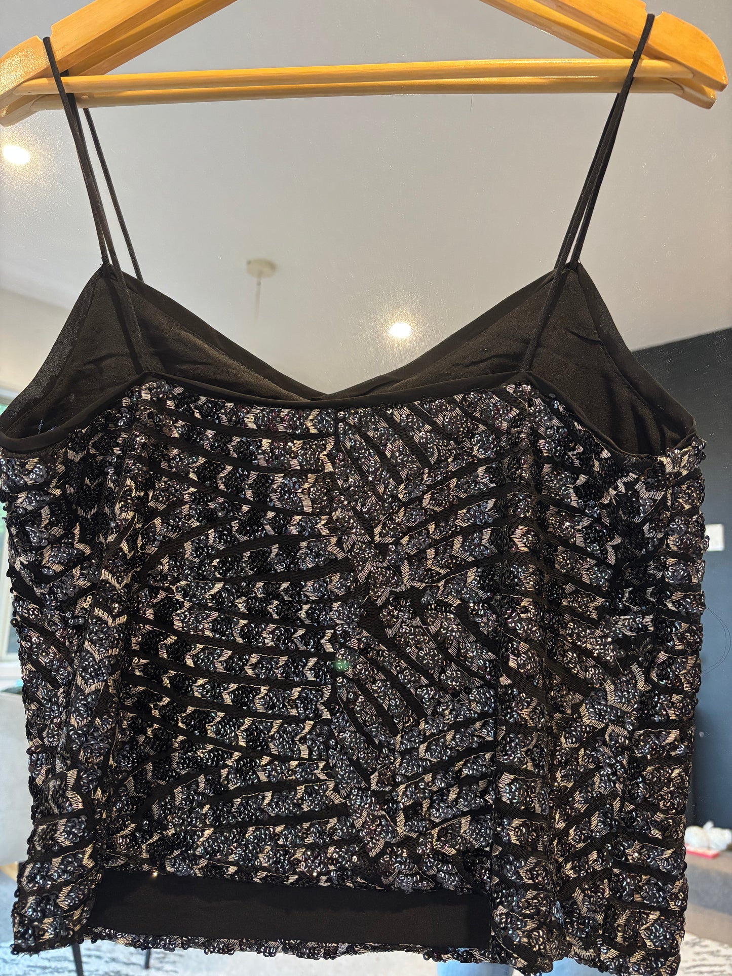 PAGANI sequins top